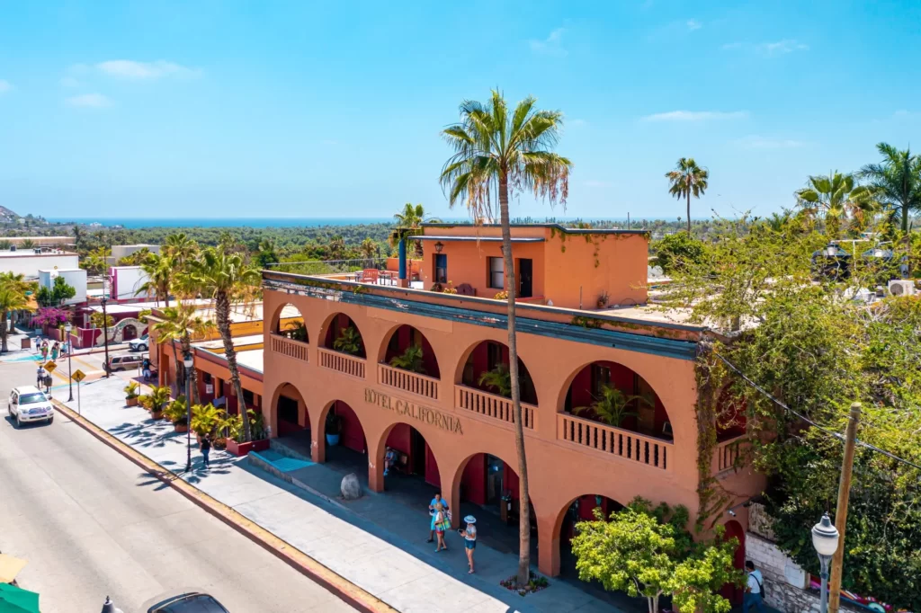 Hotel california in Todos Santos